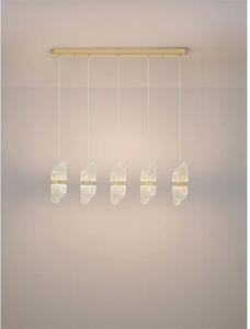 LUCIEN LED LUSTER ZLATNI/STAKLO 34W IP20 3000K TRIAK PRIGUŠLJIV NL9214204