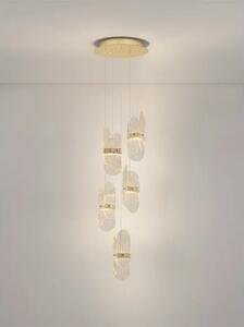 LUCIEN LED LUSTER ZLATNI/STAKLO 34W IP20 3000K TRIAK PRIGUŠLJIV NL9214202