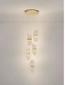 LUCIEN LED LUSTER ZLATNI/STAKLO 34W IP20 2700K TRIAK PRIGUŠLJIV NL9214203