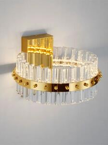 KEZO ZIDNA LED SVJETILJKA ZLATNA 19W IP20 3500K NL9019737