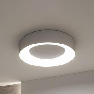Paulmann Smart LED stropna svetilka Casca, aluminij, Ø 40 cm, RGBW, IP44, zatemnjen, Kovinska, Dnevna soba / jedilnica, Kovina, Sodobni