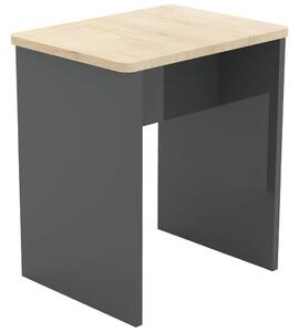 TABURE, leseni material antracit