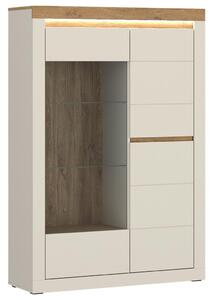 Modern Living Vitrina Naxxar, Barva Hrasta, Kašmir, Osvetlitev