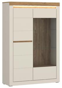 Modern Living Vitrina Naxxar, Barva Hrasta, Kašmir, Osvetlitev