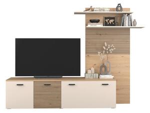 Modern Living Dnevni Regal Free, Barva Hrasta, Kašmir