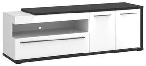 Modern Living Tv-element Ambiente Plus, Bela, Antracit