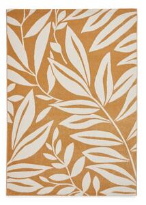 Oker rumena preproga 80x150 cm Sorral Leaves – Catherine Lansfield