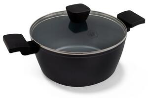 BE Living Lonec s pokrovom Delight Black 24 cm