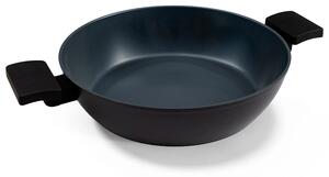BE Living Nizka posoda za kuhanje s pokrovom Delight Black 28 cm