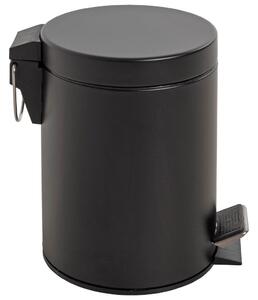Mömax Kozmetični Koš Kosmo, Črna, Mat, Kovina, 3 L