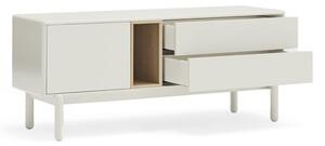 Kremno bela TV omarica 140x56x40 cm Corvo – Teulat