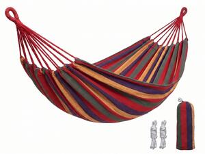 Viseča mreža ZENVIO 200x100 cm, rdeča + brezplačna torba