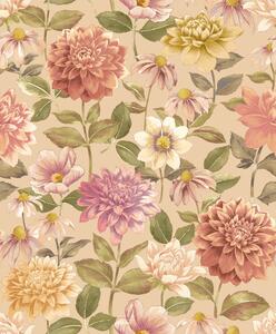 Tapeta Dahlia 5 barv