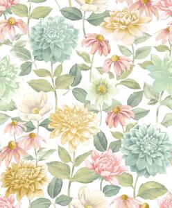 Tapeta Dahlia 5 barv