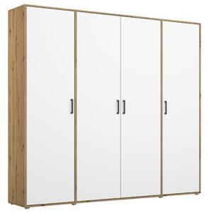 Modern Living Omara S Klasičnimi Vrati Voyager, Barva Hrasta, Bela