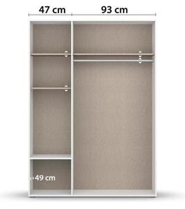 Modern Living Omara S Klasičnimi Vrati Voyager, Barva Hrasta, Bela