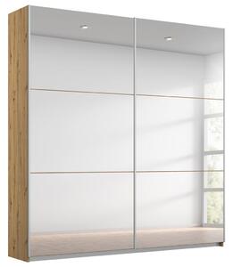 Modern Living Omara Z Drsnimi Vrati Reflect, Barva Hrasta