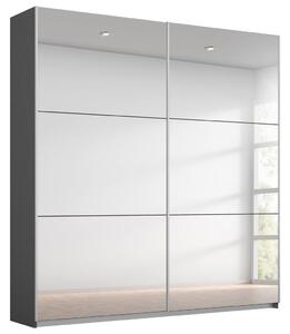 Modern Living Omara Z Drsnimi Vrati Reflect, Temno Siva