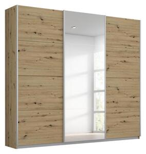 Modern Living Omara Z Drsnimi Vrati Kulmbach, Barva Hrasta