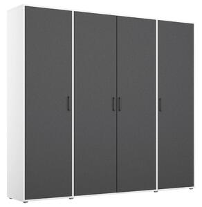 Modern Living Omara S Klasičnimi Vrati Voyager, Siva, Bela