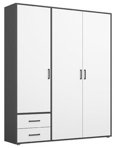 Modern Living Omara S Klasičnimi Vrati Voyager, Bela, Siva