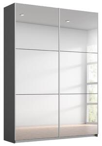 Modern Living Omara Z Drsnimi Vrati Reflect, Temno Siva