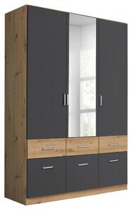 Modern Living Omara S Klasičnimi Vrati Aalen, Temno Siva