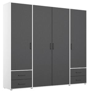 Modern Living Omara S Klasičnimi Vrati Voyager, Siva, Bela