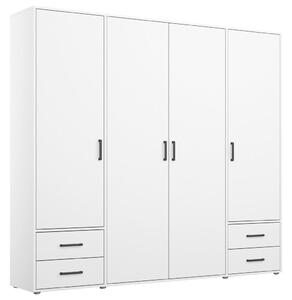 Modern Living Omara S Klasičnimi Vrati Voyager, Bela