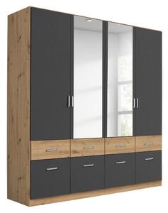 Modern Living Omara S Klasičnimi Vrati Aalen, Temno Siva