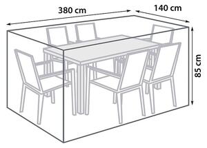 Sunfun Zaščitna prevleka za sedežno garnituro (Do x Š x V: 380 x 140 x 85 cm, Poliester, 160 g/m²)