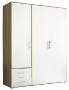 P & B Omara S Klasičnimi Vrati Valencia, Bela, Barva Hrasta