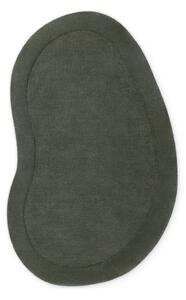 Temno zelena ročno tkana preproga iz mešanice volne 125x200 cm Kari Organic – Villeroy&Boch