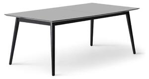 Črna/antracitno siva raztegljiva jedilna miza 100x210 cm Meza – Hammel Furniture