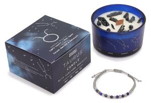 Zodiakalna kristalna sveča z energijsko zapestnico – BIK - Majhna pozornost - Dan žena - Birma