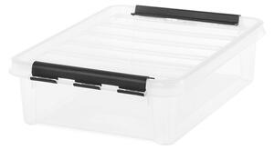 SmartStore Zaboj za shranjevanje Classic 14 (Do x Š x V: 40 x 30 x 11 cm, Plastika, Prozorna)