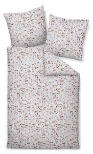 POSTELJNINA 135/200 cm flanela barve bakra