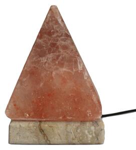 USB piramidna solna svetilka – večbarvna svetloba, 9 cm - Himalayan Salt - Home warming - Božič - Za 30 let - Poroka