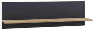 STENSKI REGAL 102/30/20 cm antracit, medeni hrast