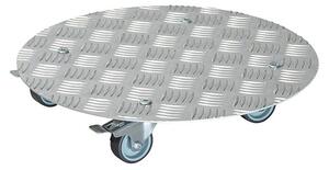 Wagner System Voziček za rastline Alaska (Premer: 38 cm, Aluminij, Maksimalna obremenitev: 100 kg)