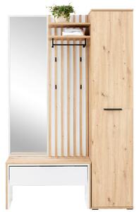 Modern Living Predsoba Madera, Barva Hrasta, Bela