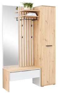 Modern Living Predsoba Madera, Barva Hrasta, Bela