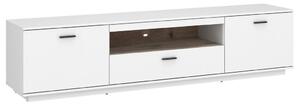 Modern Living Tv-element Cotia New, Bela, Barva Hrasta