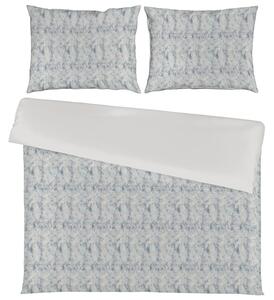POSTELJNINA DEA 200/200 cm saten svetlo siva