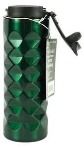 Nerjaveča termosteklenica MALACHITE 370 ml, zelena