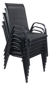 Gardenson Set Vrtnih Stolov Sonlas, Antracit, 6 Kos