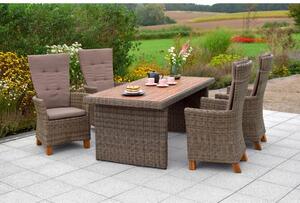 Gardenson Set Vrtnih Stolov Toskana, 2 Kos, Z Blazinami