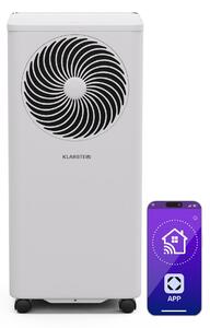 Klarstein Aero Ring 9K, klimatska naprava, 9 000 BTU, mobilna in inteligentna, za maks. 31 m² z glasovnim upravljanjem