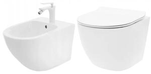 CARLO MINI Tornado brez oboda Slim N+ Bidet CARLO MINI WC komplet