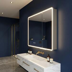 Omara z ogledalom in LED osvetlitvijo M1011-60 60x70